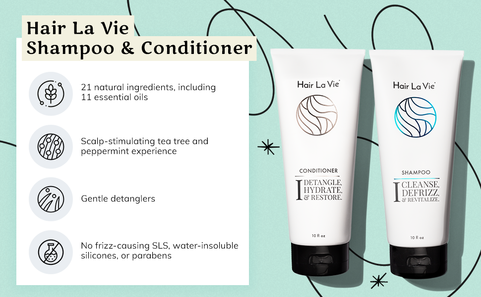 Hair La Vie Shampoo & Conditioner Set