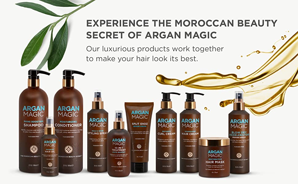 Argan Magic Product Range