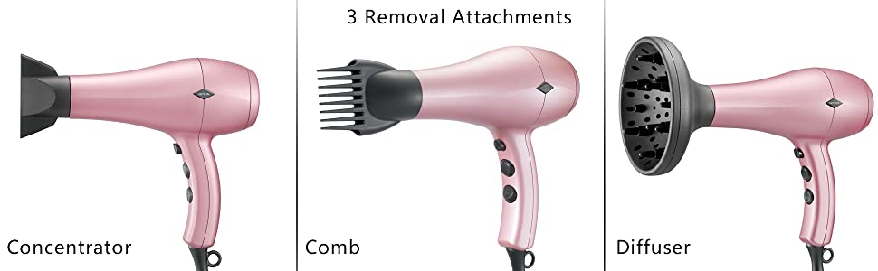 NITION HAIR DRYE WITH DIFFUSER BLOW DRYER