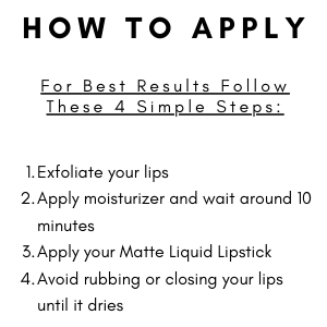 How to apply matte liquid lipstick mynena makeup cosmetics beauty cruelty-free