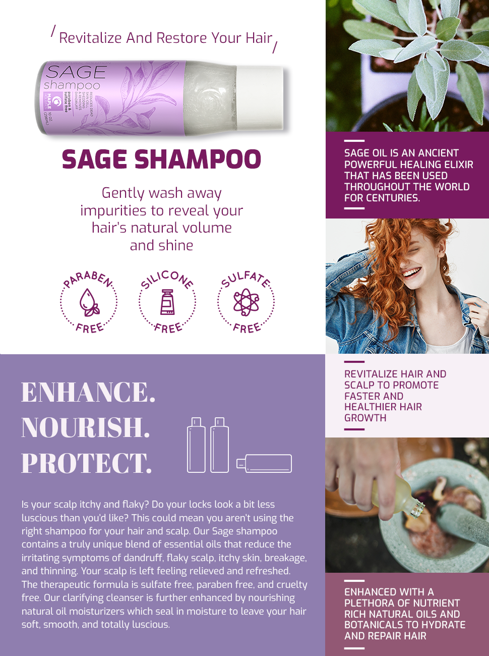 sage shampoo