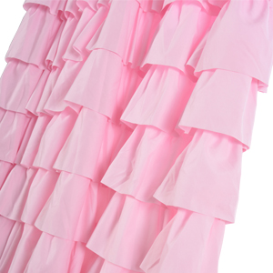 girls room pink curtains ruffle curtain pink farmhouse pink curtain