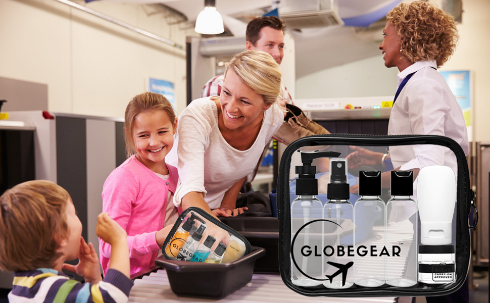travel bottles containers liquids tsa 311 accessories leak proof carryon toiletries clear approved