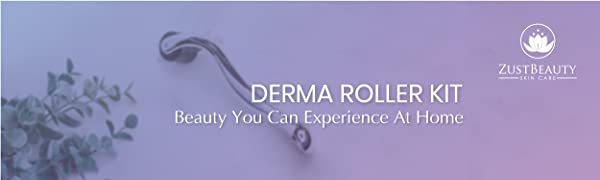 Zust Beauty derma roller kit face skin care skincare hyaluronic acid vitamin c serum microneedling