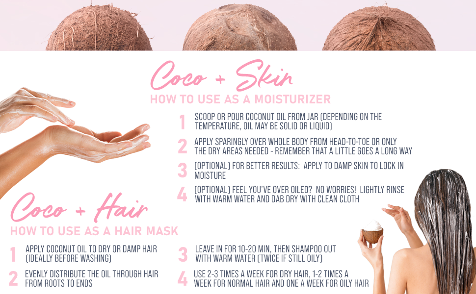 how to use for skin and hair