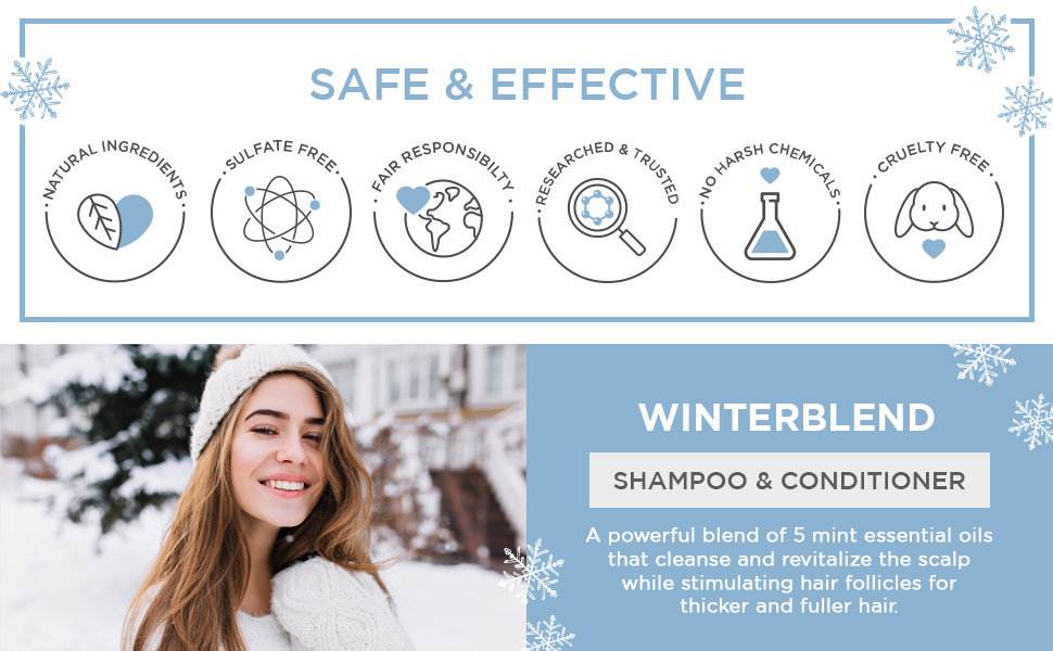 winter blend shampoo and conditioner