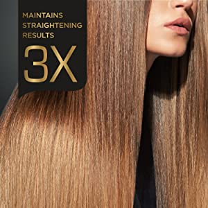 Maintains straightening results