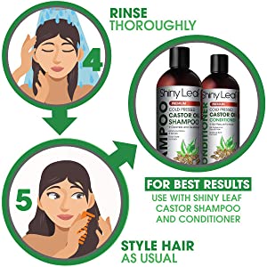 Rinse, Style, Use with Shampoo & Conditioner