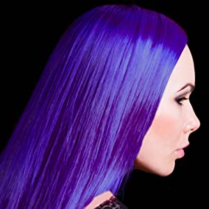 Ultra Violet purple hair dye