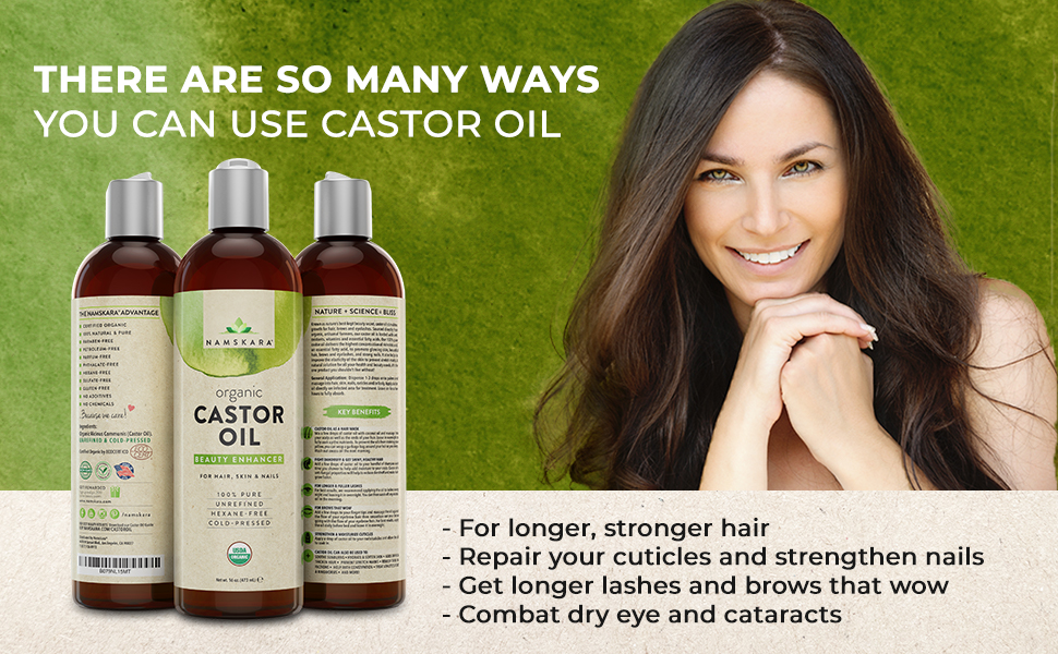 There Are So Many Ways You Can Use Castor Oil For Hair, Skin, and Nails