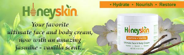 honeyskin cream jasmine vanilla scent
