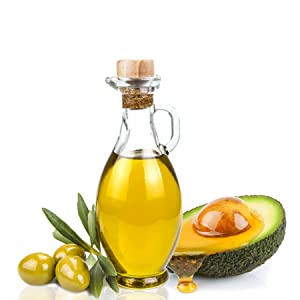 avocado oil, olive oil, Natural Skincare, Natural Skin Care, Organic Skincare, Organic Skin Care