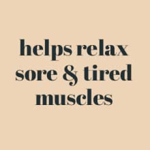 relaxing sore tired muscles almond oil