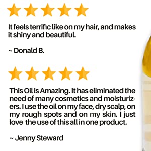 great review on argan oil product