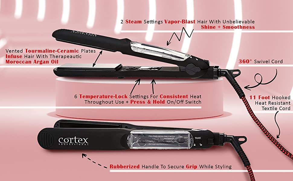 cortex professional vapor iron features and benefits