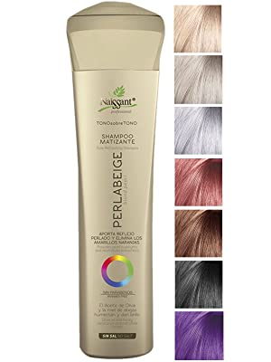 Purple Shampoo Amazon Naissant Matting Brassy Tone on Tone Professional Dyed Hair Colombia Blonde