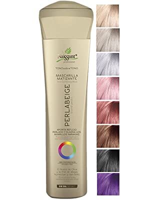 Treatment Mask Amazon Naissant Matting Brassy Tone on Tone Professional Dyed Hair Colombia Blonde