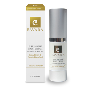 Eavara Natural & Organic Skin Care - Paradise Night Cream