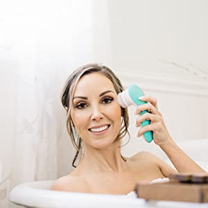 Fancii facial cleansing brush for gentle exfoliation