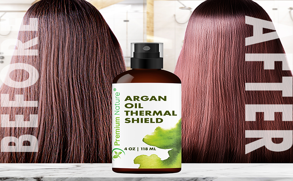 hair protectant thermal spray argan oil