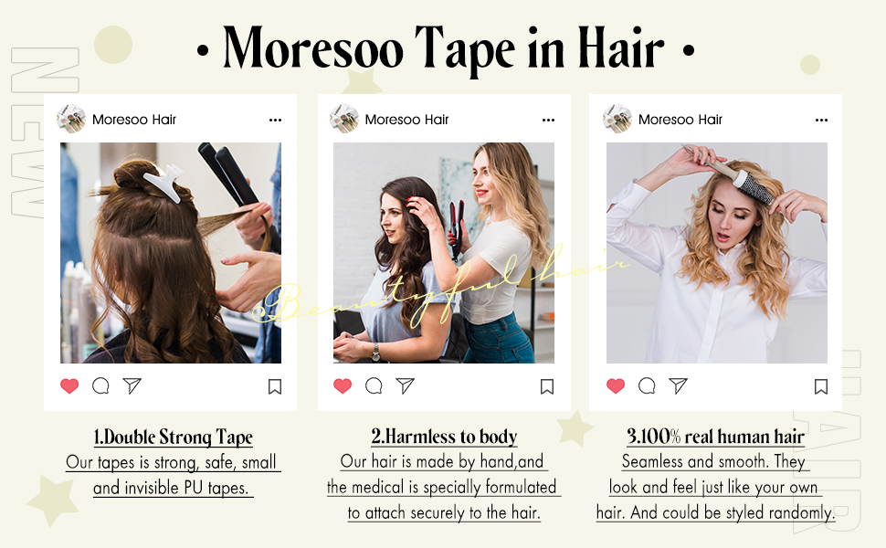 human hair tape in extensions 100g
