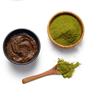 organic henna and indigo powder