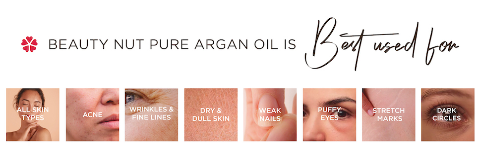 beauty nut argan oil acne treatment wrinkles
