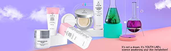 Beauty brand for woman facial skincare beauty for skin face and eyes