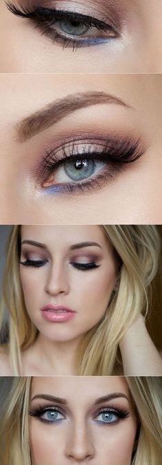 Inspo : 22 Best makeup ideas for brown hair blue eyes