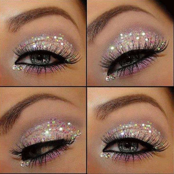 shimmery eye makeup ideas