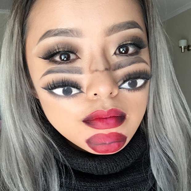 cool easy makeup looks for halloween