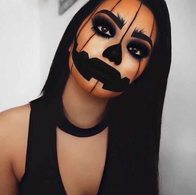 scary good-looking halloween makeup ideas
