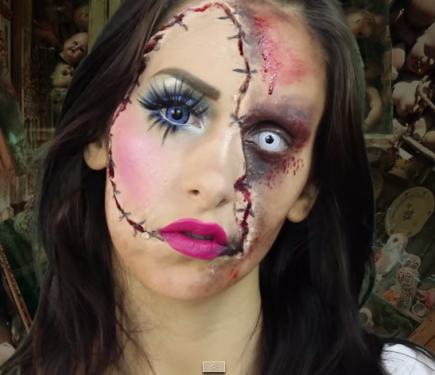scary creature halloween makeup ideas