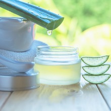 organic aloe vera skincare moisturizer
