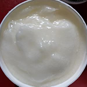 Coconut Baby oil at 75 F works great any temperature on cradle cap baby skin and hair eczema
