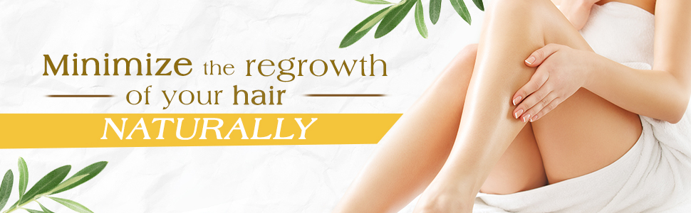 GiGi Slow Grow Hair Inhibitor Lotion with Argan Oil - Hair Regrowth Minimizer, 8 oz