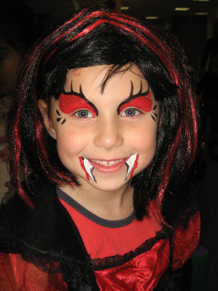 vampire makeup ideas for little girl