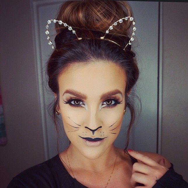 cat halloween costume makeup ideas