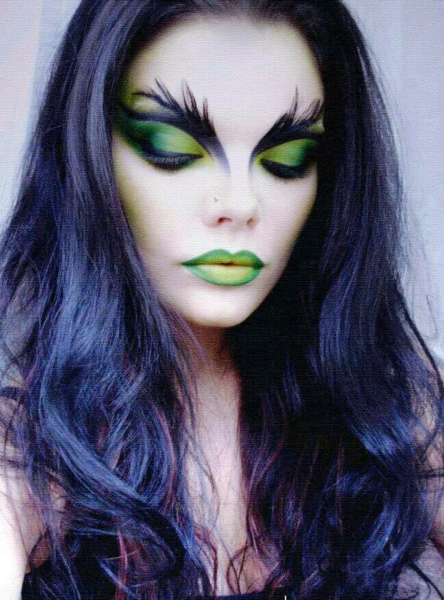 easy halloween witch makeup ideas
