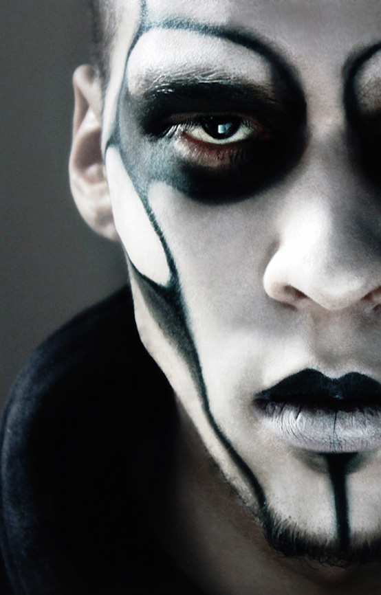 scary halloween makeup ideas for guys