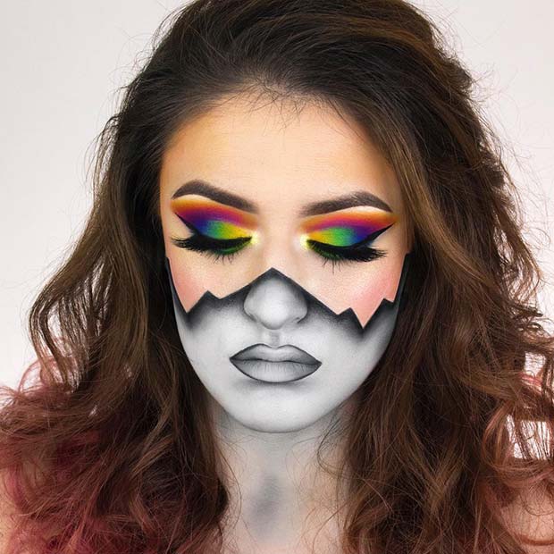 sexy and cool halloween makeup ideas for women