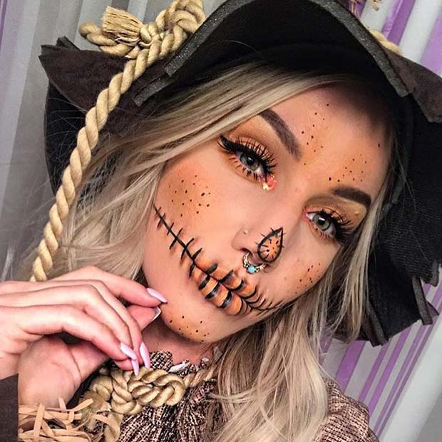 scarecrow makeup ideas women