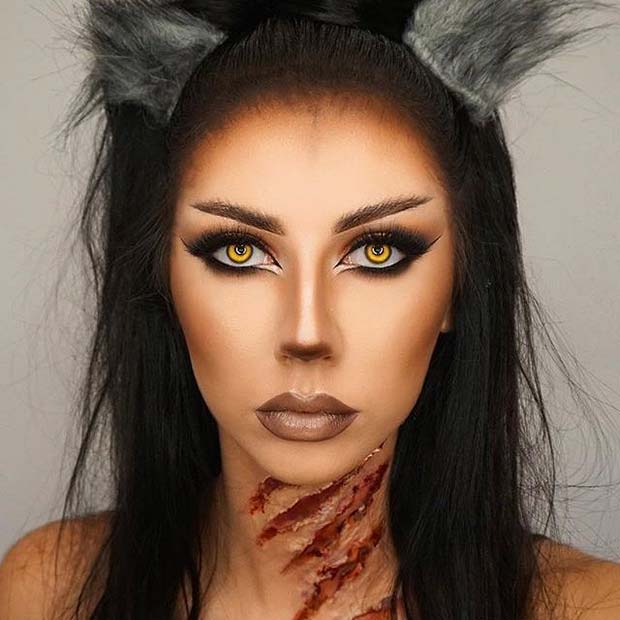 easy halloween makeup ideas pinterest