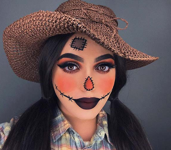 scarecrow makeup ideas cute