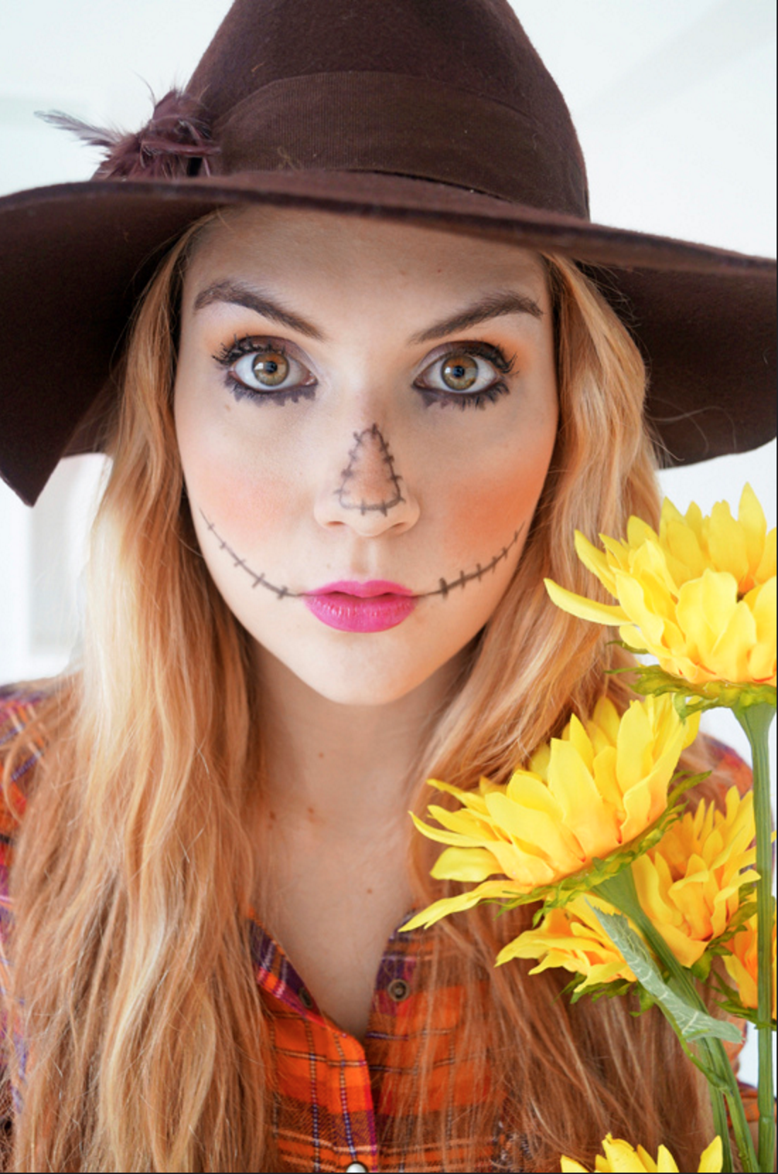simple halloween costume and makeup ideas