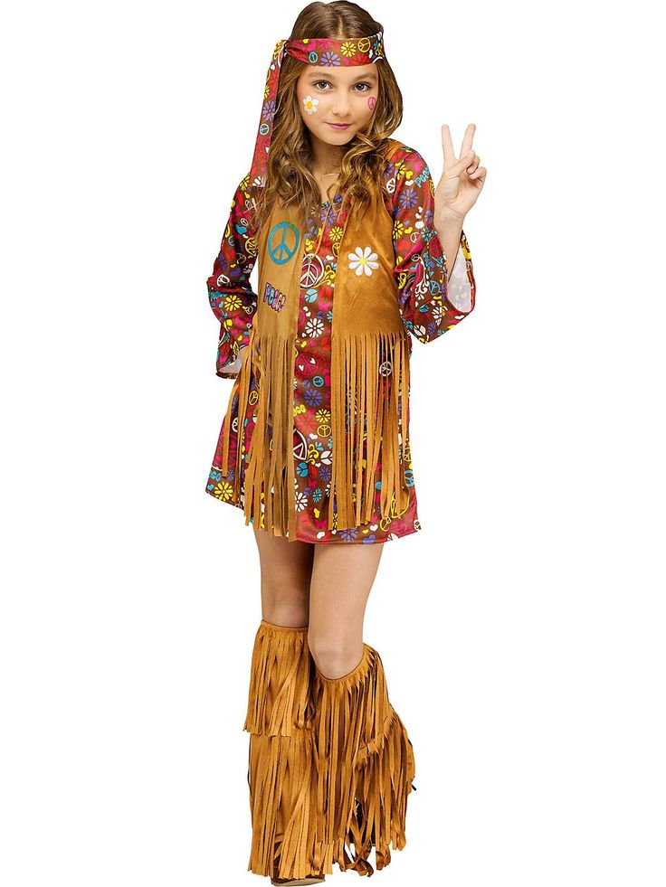 makeup ideas for hippie costume