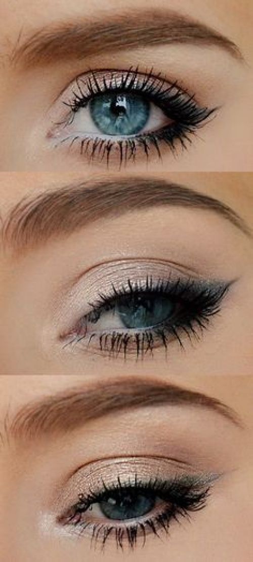 makeup tips for blue eyes natural