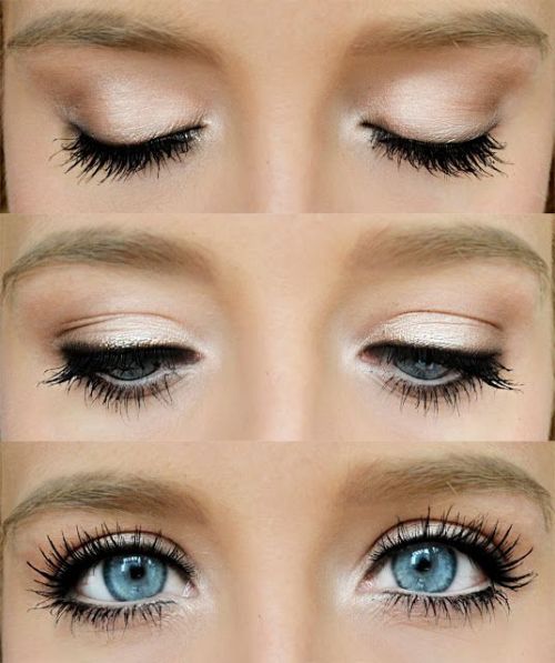 makeup tips for blue eyes natural