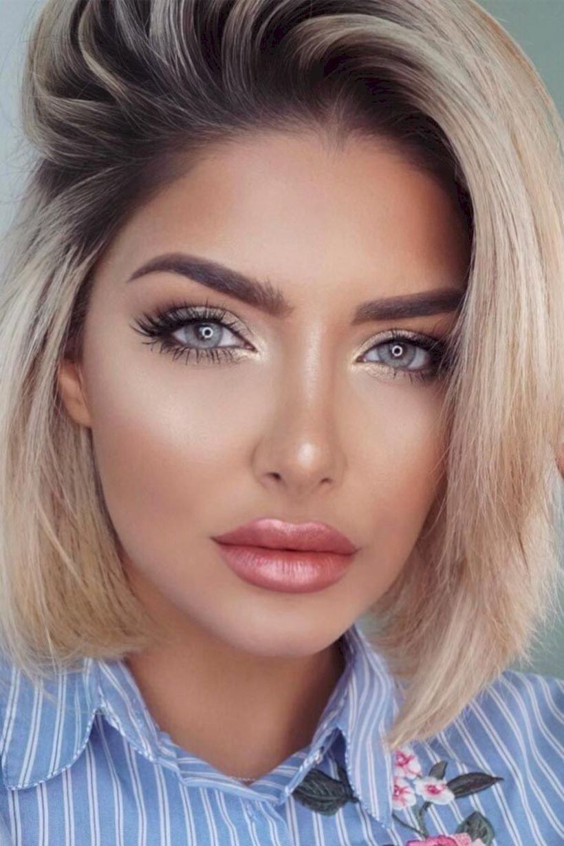 simple makeup and hair ideas