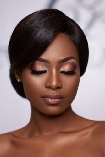 bridal makeup look for dark skin